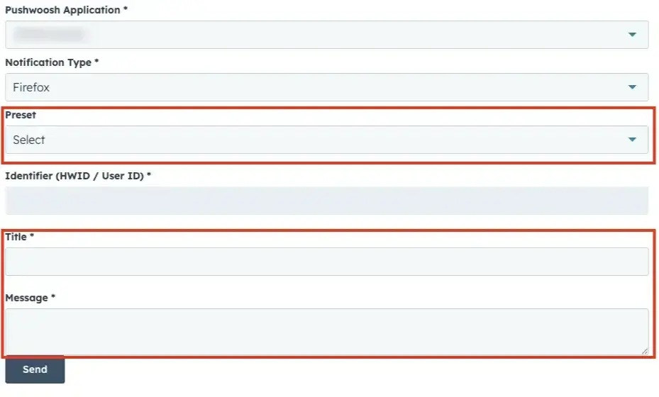 Notificatie verzenden met Pushwoosh vanaf HubSpot contactpagina
